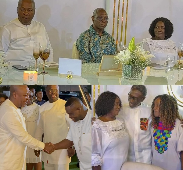 Mahama, Prof. Jane, Ibrahim Mahama and other NDC bigwigs attend Edward Annan’s 80th birthday celebration