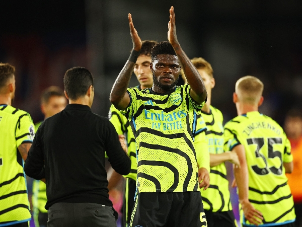 Thomas Partey among seven players set to be released by Arsenal