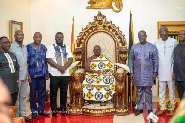 Illegal miners have invaded my mining concession – Asantehene reports to Lands Minister