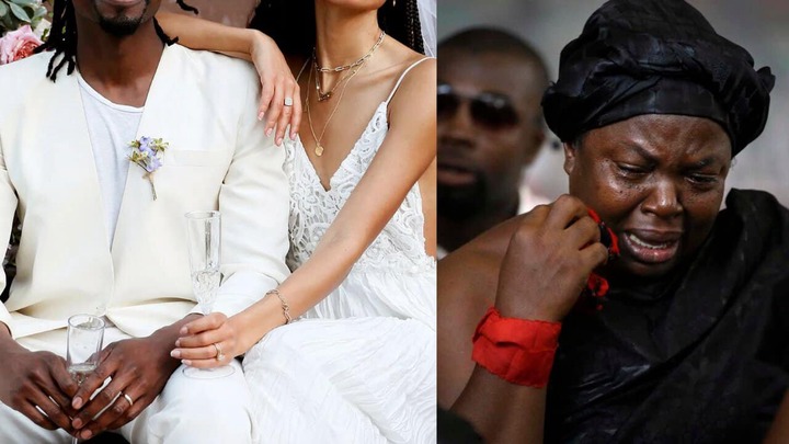 Tears flow as beautiful lady dies just two weeks after her wedding