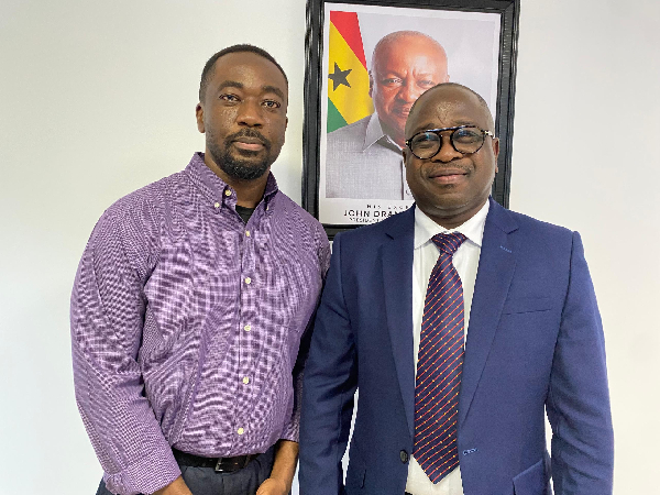 GhanaWeb CEO discusses climate action with Minister of Climate Change and Sustainability