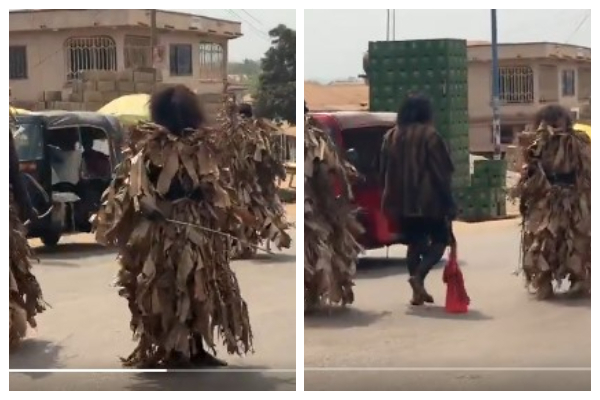 Watch how traditional executioners roamed Goaso streets to enforce ban on Val’s day celebration