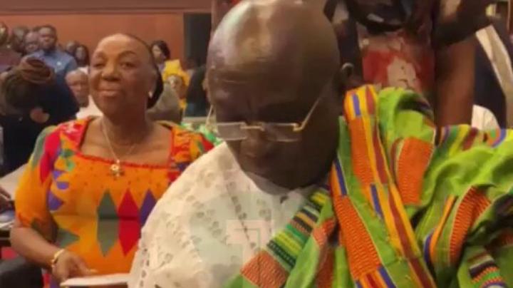 Edward Doe Adjaho Attends Swearing-In Ceremony for Council of State Under President Mahama