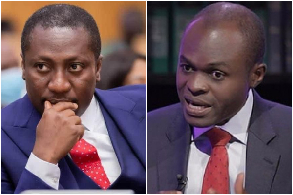 Watch the moment Afenyo-Markin called into a TV show to challenge Kpebu