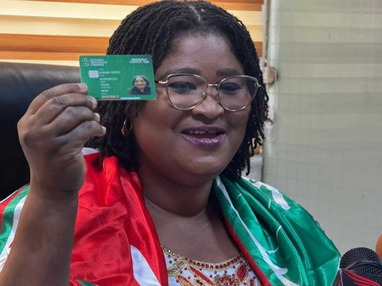 Former NPP MP Gifty Klenam joins NDC in political shake-up