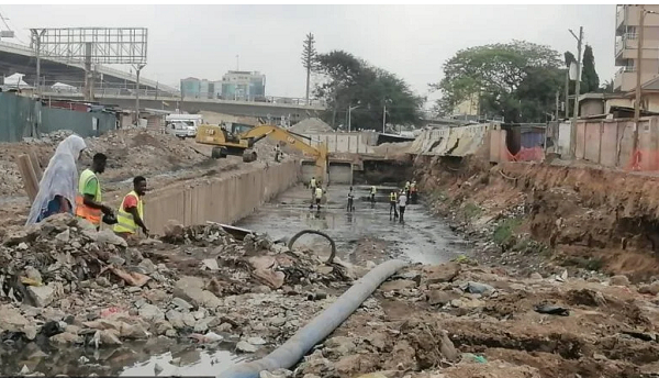 Government takes measures to prevent perennial flooding at Odawna