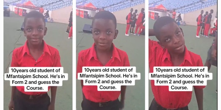 Video – Meet the 10-year-old form 2 student of Mfantsipim School