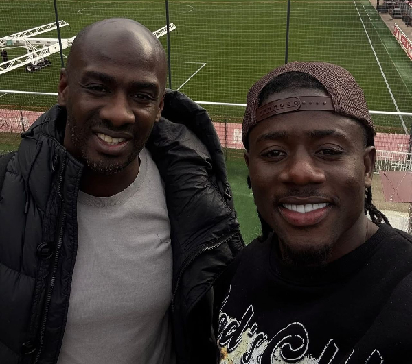 Black Stars coach Otto Addo visits Mohammed Salisu in Monaco