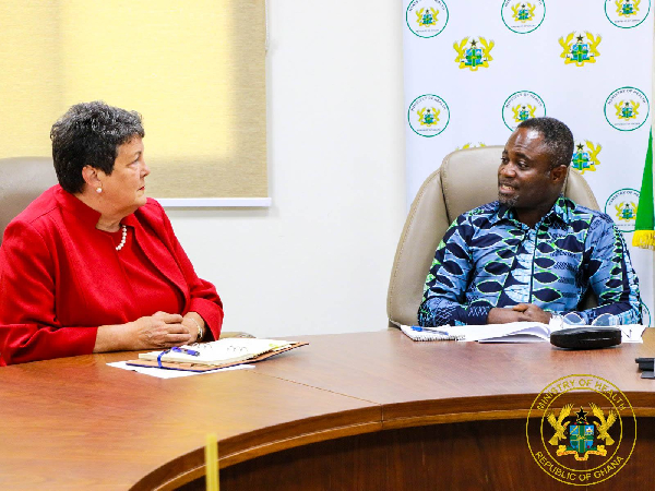 Minister of Health meets US Ambassador to discuss health challenges amid foreign aid cuts