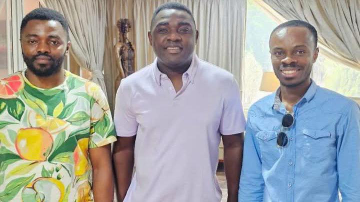 Kevin Taylor Finally Arrived In Ghana To Meet His Lovely Friends And Family [Photo]