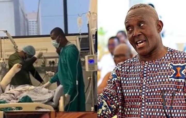 Veteran actor Mawuli Semevo battles life after severe fire incident