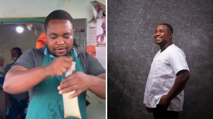 Meet Jonathan, A Degree Holder Making Money From Selling Kooko And Koose On The Streets
