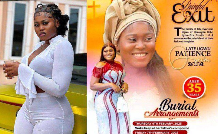 Late Nollywood Actress Pat Ugwu for burial February 7