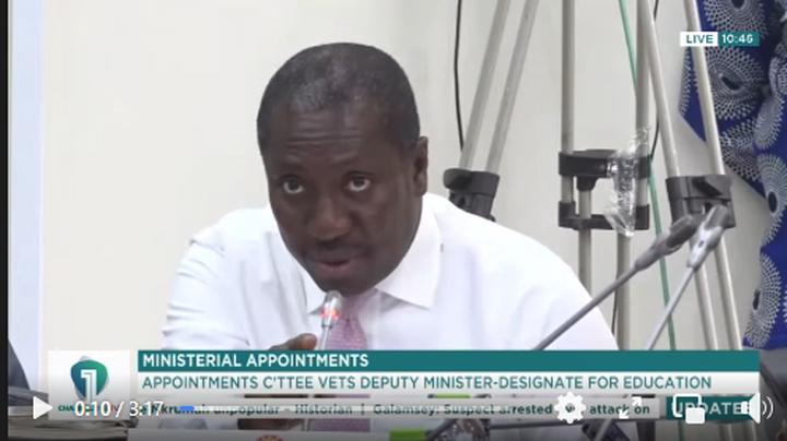 You Have Earned My Respect — Afenyo-Markin to Deputy Minister-Designate for Education