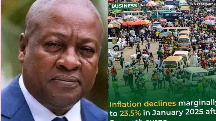 Ghanaians React as Inflation Allegedly Declines Drastically Under President Mahama’s First Month