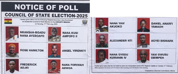 12 candidates compete for Ashanti Council of State position
