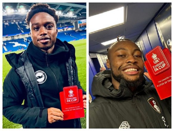 Lamptey, Semenyo shine in FA Cup as Aidoo makes return