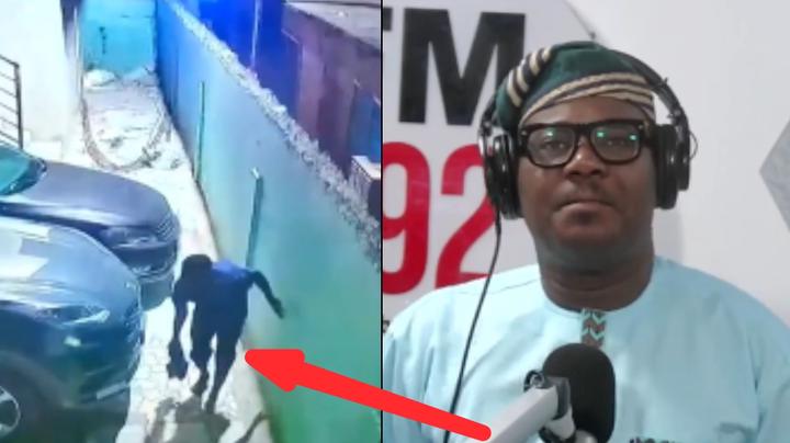 CCTV Footage Shows The Moment TV3 Presenter Johnnie Hughes Got Robbed In His House
