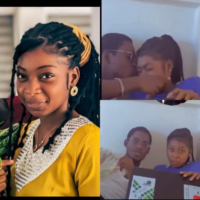 They Were the Best Couple in Class – Photos and Videos of Late KNUST Student Joana and Boyfriend Daniel Tuffuor ‘Chopping Love’ Emerges Following her Tragic Death