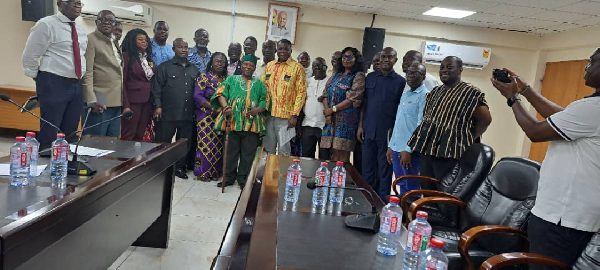 Ghana Construction Chamber pays courtesy call on Roads and Highways minister