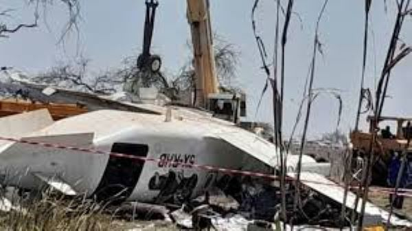 Sudan military plane crashes in residential area