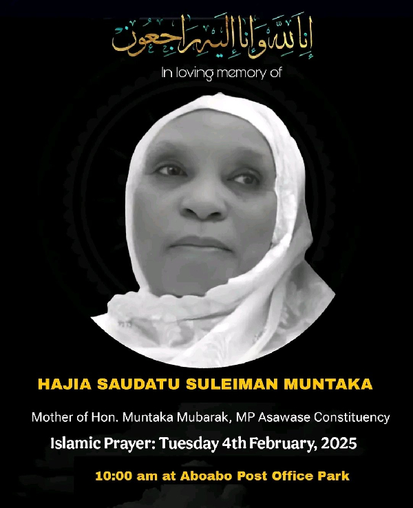 83-year-old mother of Mohammed-Mubarak Muntaka dead