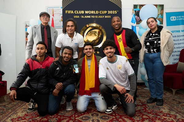 FIFA Club World Cup trophy complete three-nation African tour