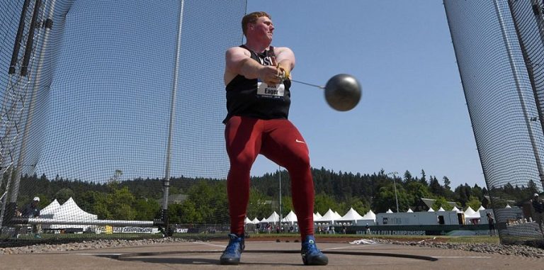 Athletics spectator killed by hammer throw