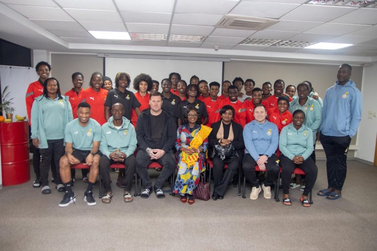 Ghana Ambassador to Morocco visits Black Queens ahead of international friendly