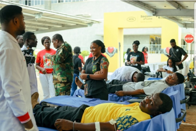 MTN Supports Blood Service –
