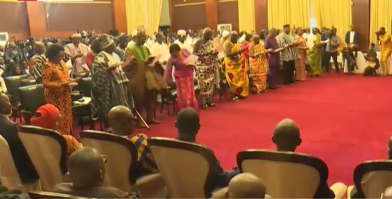 Mahama swears in Council of State members