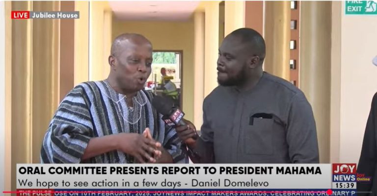 I’ll be extremely disappointed in Mahama if nothing happens to ORAL report – Domelevo