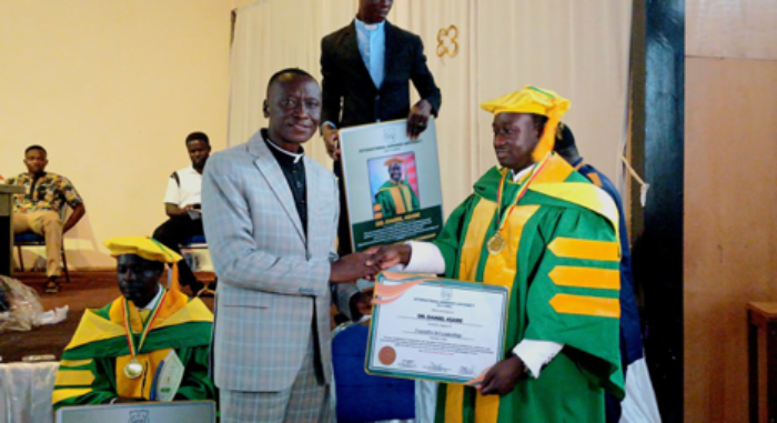 Accra Ambulance Administrator Honoured –