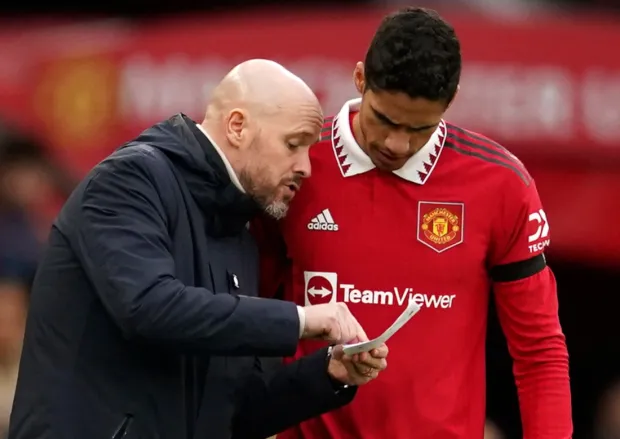 Ten Hag managed Man United through fear – Varane