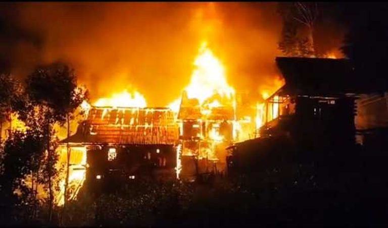 Fire Ravages Shops, Houses at Tantra Hills in Ghana