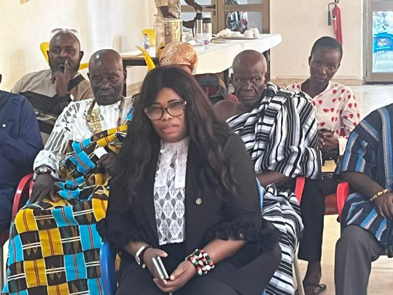 People of Agortime-Ziope celebrate shortlisting of Vicentia Leyo for DCE position