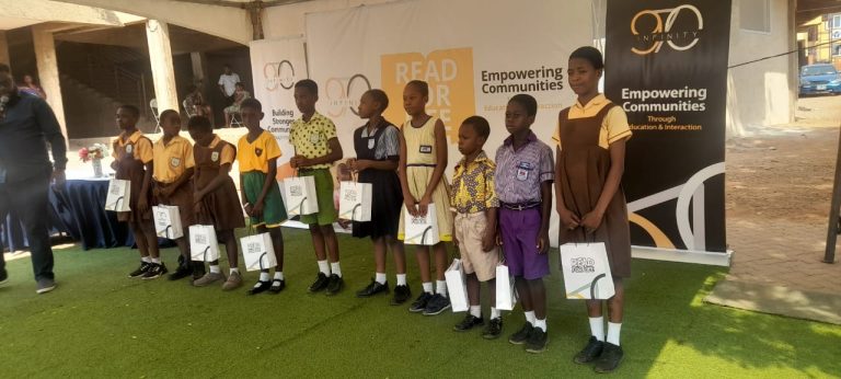 Infinity 970 Promotes Literacy At Ayawaso Central