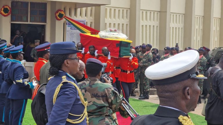 [PHOTOS] Former CDS, Lt. Gen. Arnold Quainoo laid to rest