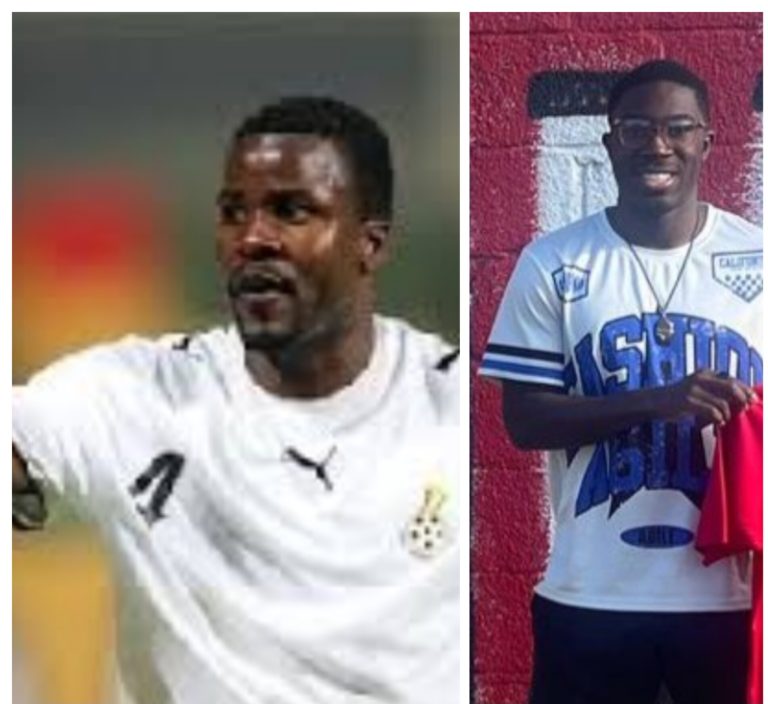 Kelvin Lamptey Mills idolize ex-Black star defender Samuel Osei Kuffour who inspires him