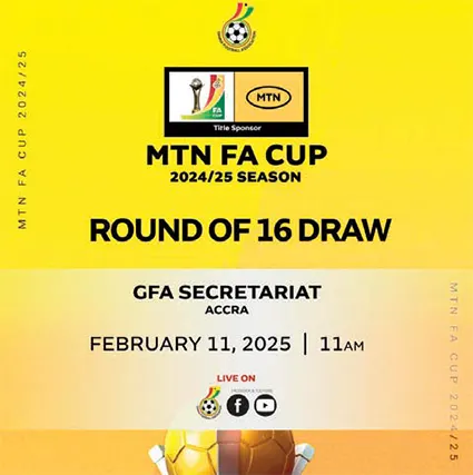 MTN FA Cup Round of 16 Kicks Off This Weekend