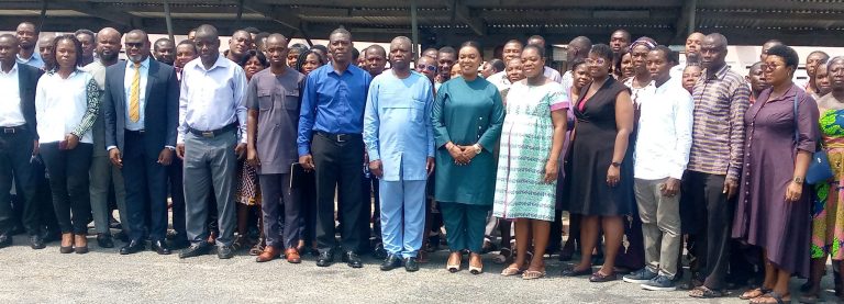 Eastern Regional Minister meets Regional Coordinating Council staff 
