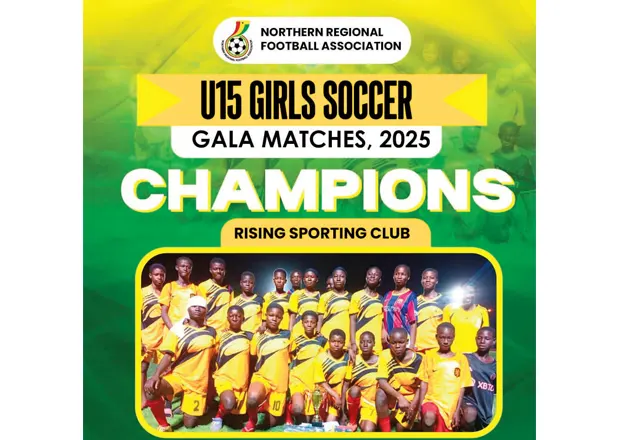 Rising Sporting Club Wins 2025 U-15 Girls Soccer Gala
