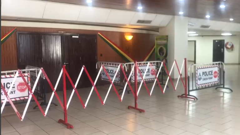Heightened security in Parliament to prevent entry of suspended MPs