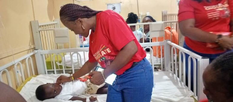 GTA celebrates Chocolate Day with children at Tema General Hospital 