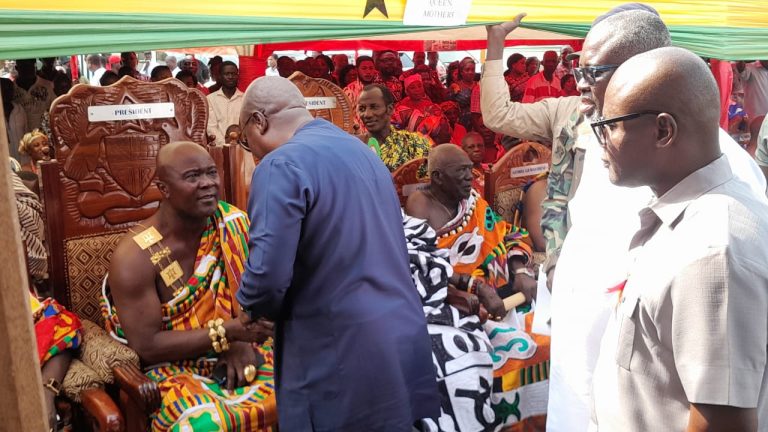 Updates: President Mahama visits Central Region