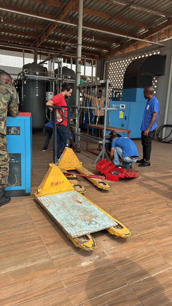 Govt installs equipment for stable oxygen supply at 37 Military Hospital