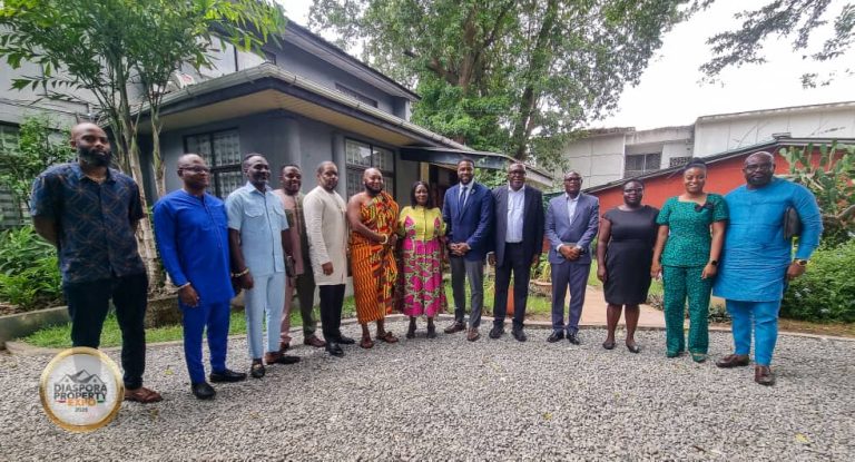 Diaspora Property Expo 2025 team meets Vice President