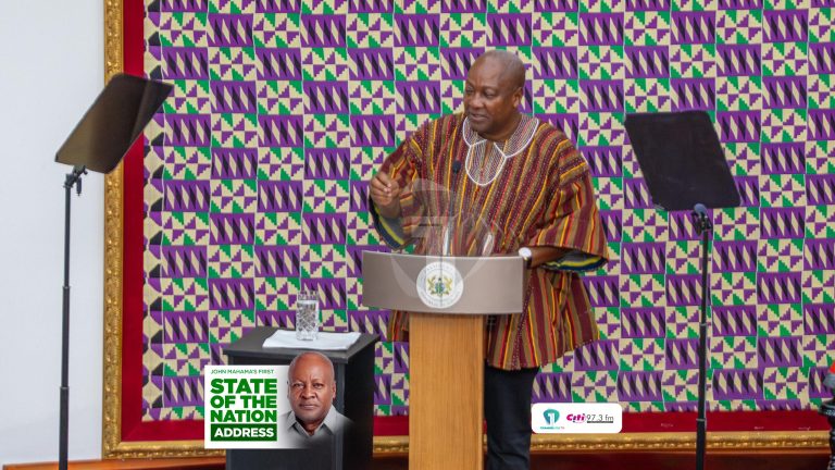 [PICTURES] Mahama presents 2025 State of the Nation Address