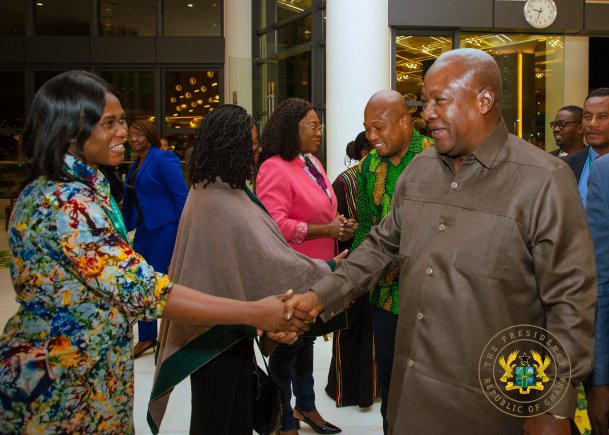 President Mahama arrives in Addis Ababa for 38th AU Heads of States Summit