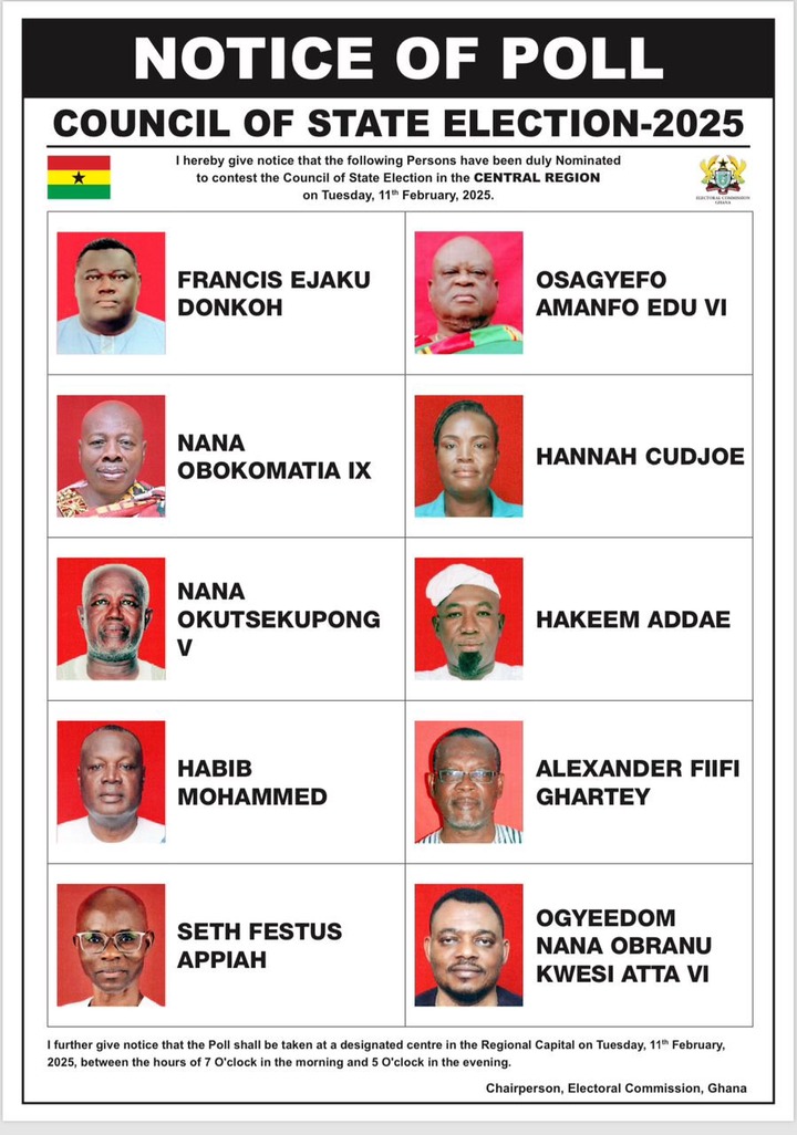 A total of 10 contestants, 44 delegates cast ballots tomorrow